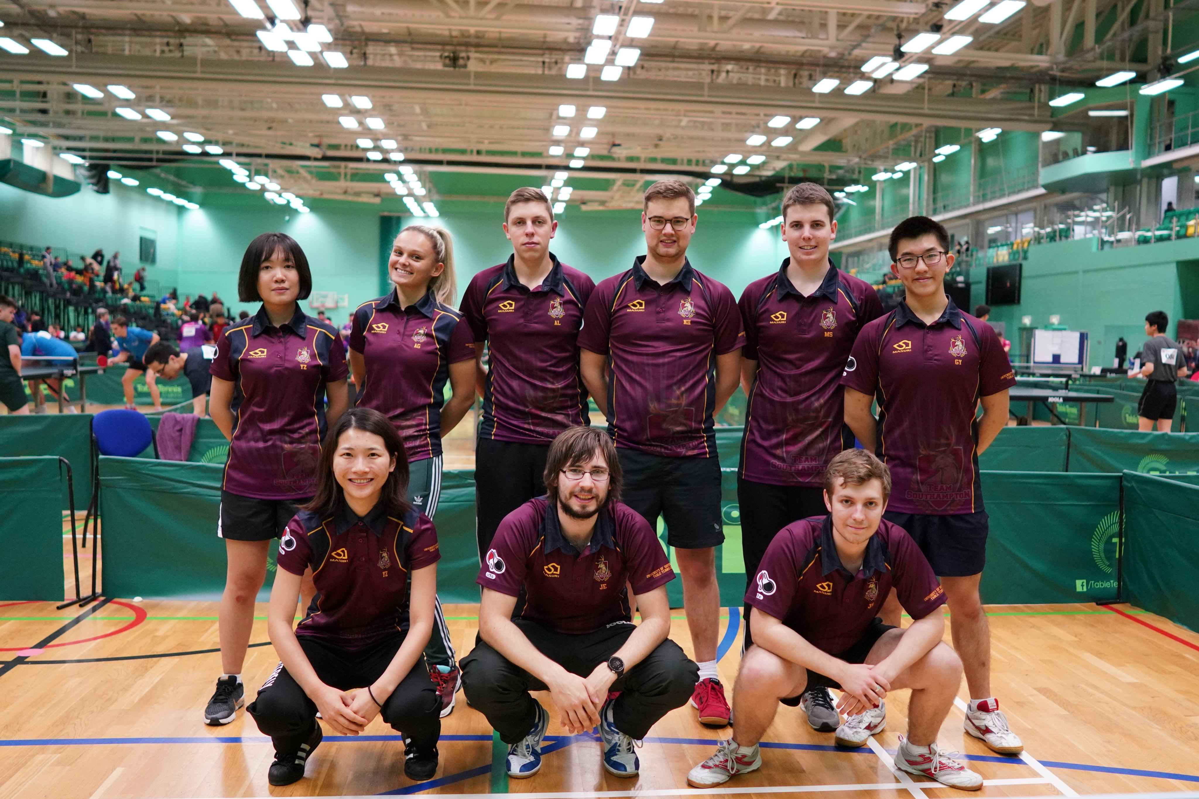 SUSU University of Southampton Students' Union Table Tennis