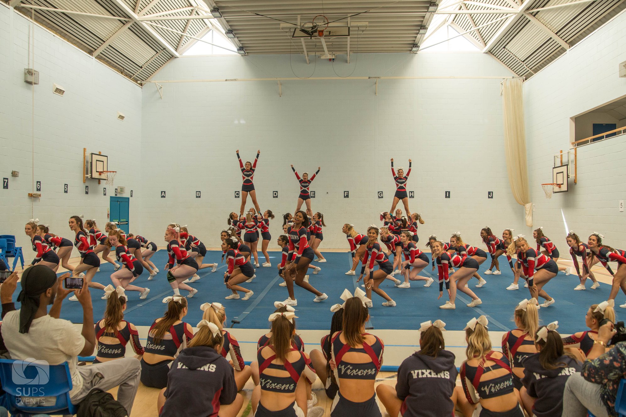 SUSU University of Southampton Students' Union Cheerleading Vixens