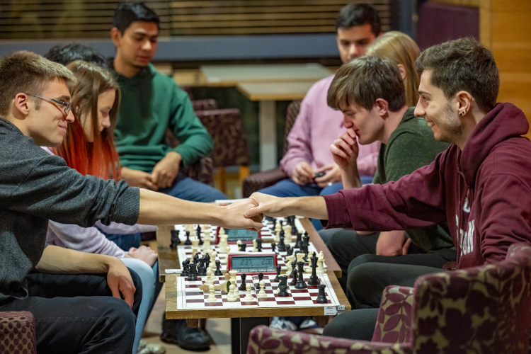 Chess students university hi-res stock photography and images - Alamy