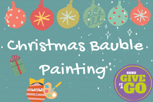 Give It A Go Crafternoon: Christmas Bauble Painting