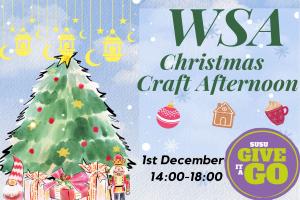Give It A Go Crafternoon: Christmas Workshops at WSA