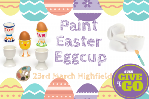 GIAG Crafternoon: Paint Easter Eggcup at Highfield