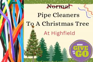 Give It A Go Crafternoon: Make A Christmas Tree With Pipe Cleaners