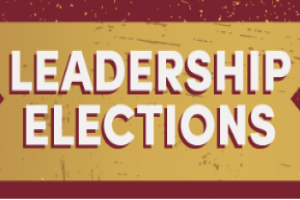 Leadership election drop in: VP Welfare and Community