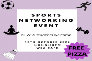 WSA Sports Networking Event