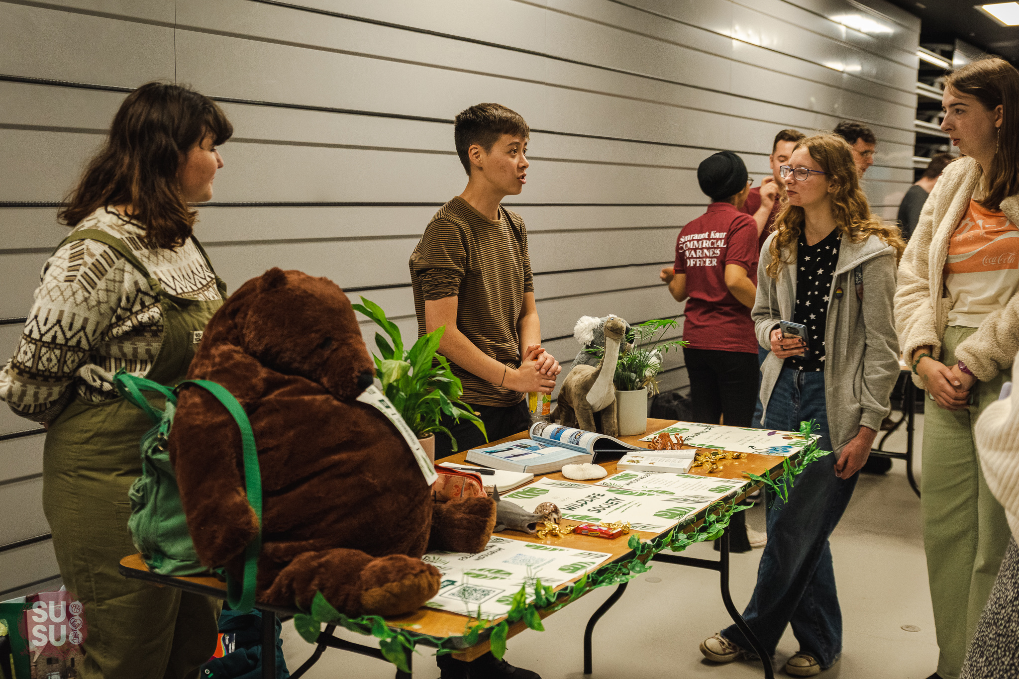 Society table at the Fresher Fair.