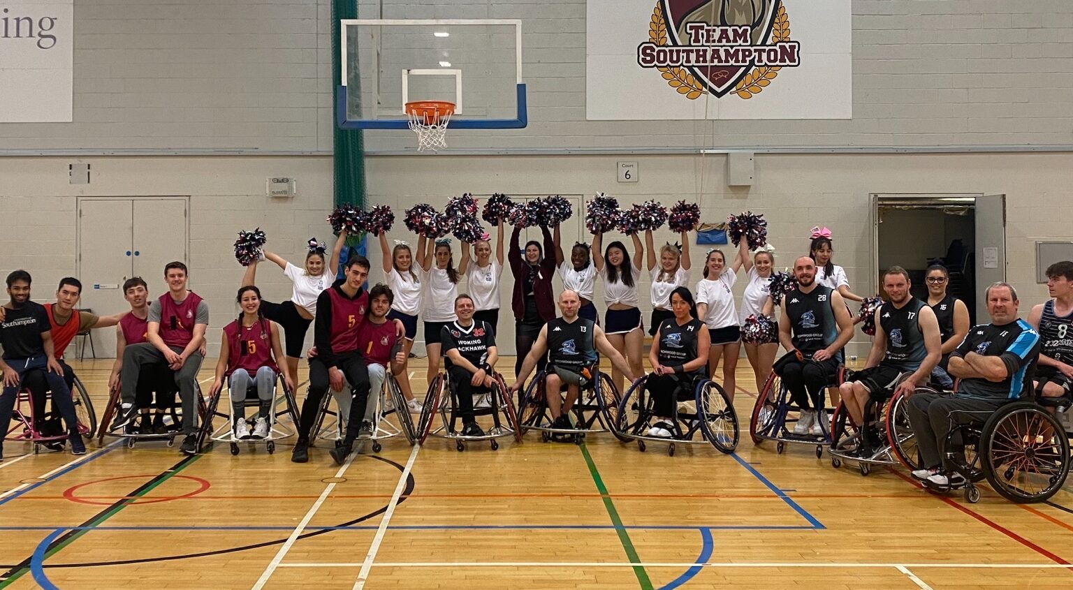 Wheelchair Basketball team.