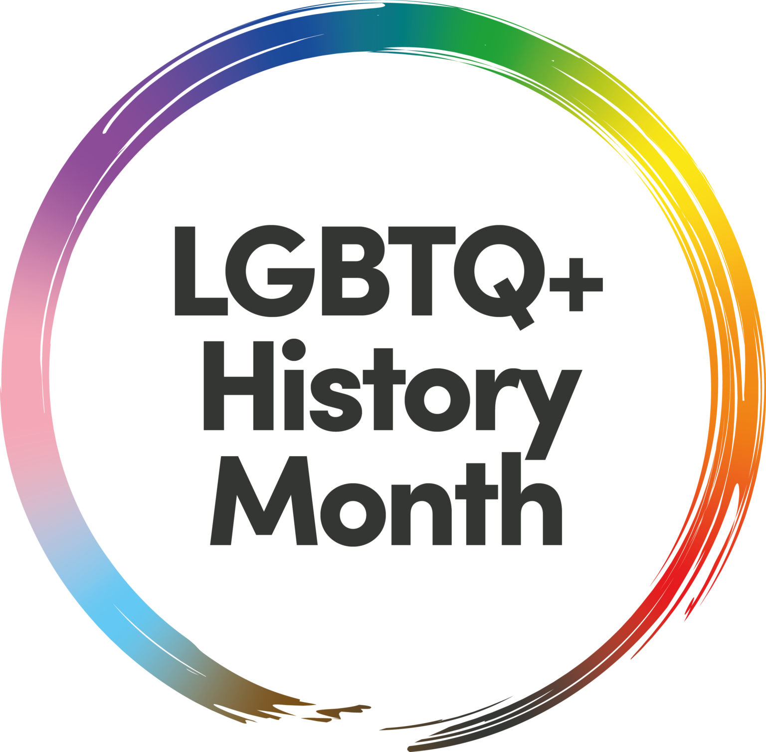 LGBTQ+ History Month - Logo