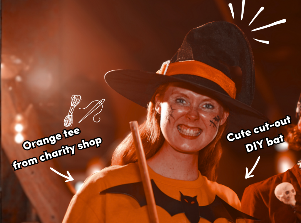 Skip the plastic-wrapped, wear-once costumes and get creative!