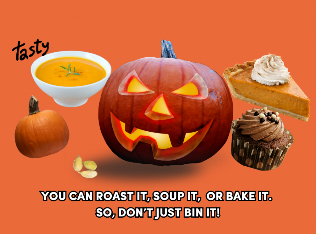Don't dump your pumpkin, eat it!