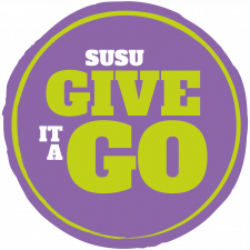 The University of Southamptons Student Union's, Give it a Go logo.