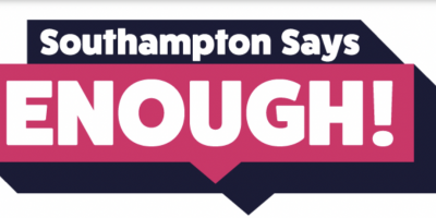 Southampton says enough logo.