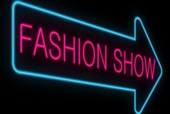 Illustration,Depicting,A,Neon,Signage,With,A,Fashion,Show,Concept.
